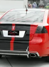 American Car Craft Polished Stainless Steel Rear Valance Trim Ring Lower Base Pontiac G8 2008-2009                                     - ACC-222006-P - Image 3