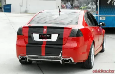 American Car Craft Polished Stainless Steel Rear Valance Trim Ring Lower Base Pontiac G8 2008-2009 - ACC-222006-P