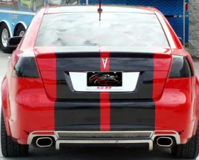 American Car Craft 2Pc Brushed Stainless Steel Exhaust Trim Plates Pontiac G8 2008-2009