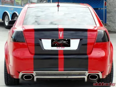 American Car Craft 2Pc Brushed Stainless Steel Exhaust Trim Plates Pontiac G8 2008-2009 - ACC-222007