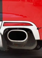 American Car Craft 2Pc Brushed Stainless Steel Exhaust Trim Plates Pontiac G8 2008-2009                                     - ACC-222007 - Image 2