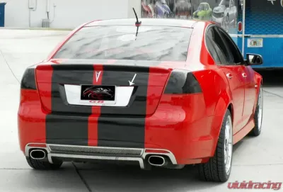 American Car Craft Polished Stainless Steel Tag Back Plate Pontiac G8 2008-2009 - ACC-222008