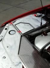 American Car Craft 3Pc Polished Stainless Inner Fender Covers w/Cold Air Intake Set Up Pontiac G8 | GT 2008-2009                                     - ACC-223010 - Image 3