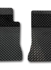American Car Craft 2Pc Blue Powder Coat Aluminum Diamond Plate Floor Mats Ford Mustang V6 | GT 2005-2009                                     - ACC-271009-BLU - Image 3