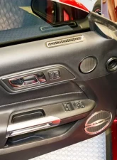 American Car Craft 2Pc Polished Stainless Steel Matrix Series Door Vent Covers Ford Mustang 2015-2020                                     - ACC-271042 - Image 2