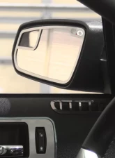 American Car Craft 2Pc 5.0 Style Brushed Stainless Steel Side View Mirror Trim Ford Mustang GT 2011-2013                                     - ACC-272010 - Image 2