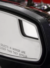 American Car Craft 2Pc 5.0 Style Brushed Stainless Steel Side View Mirror Trim Ford Mustang GT 2011-2013                                     - ACC-272010 - Image 3