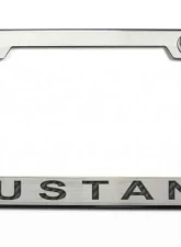 American Car Craft Blue Carbon Fiber License Plate Frame w/Mustang Lettering Ford Mustang 2005-2009                                     - ACC-272016-BLU - Image 3