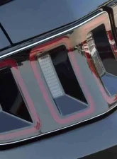 American Car Craft 2Pc Chrome Vinyl Trim Taillight Trim Kit Ford Mustang 2010-2013                                     - ACC-272024 - Image 2