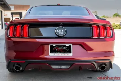 American Car Craft Black Solid Stainless Steel Custom Coyotte License Plate Frame Ford Mustang GT - ACC-272031-SBLK
