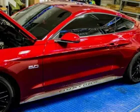 American Car Craft Brushed Stainless Steel Ground Effects Kit Ford Mustang 2015-2017
