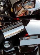 American Car Craft 2Pc Polished Stainless Steel Air Box Covers Ford Mustang V6 | GT 2005-2009                                     - ACC-273001 - Image 2