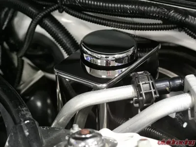 American Car Craft Polished Stainless Steel Stand Alone Master Cylinder Cover Ford Mustang GT 2005-2009 - ACC-273010