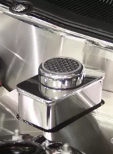 American Car Craft Polished Stainless Master Cylinder Cover w/Chrome Cap Ford Mustang GT 2010-2014                                     - ACC-273016 - Image 3