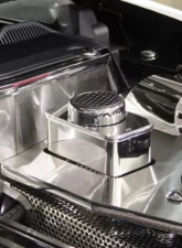 American Car Craft Polished Stainless Master Cylinder Cover w/Chrome Cap Ford Mustang GT 2010-2014                                     - ACC-273016 - Image 2