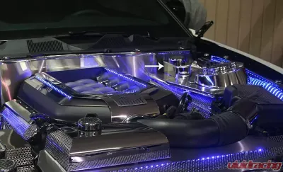 American Car Craft Polished Stainless Master Cylinder Cover w/Chrome Cap Ford Mustang GT 2010-2014 - ACC-273016