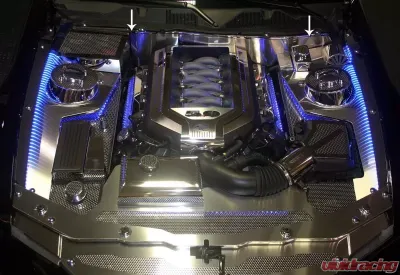 American Car Craft Brushed Stainless Steel False Firewall Ford Mustang GT 2011-2014 - ACC-273031