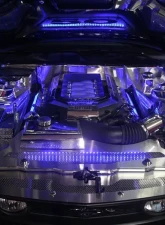 American Car Craft 5Pc Yellow LED Illuminated Fender Covers w/Caps Ford Mustang GT 2010-2012                                     - ACC-273038-YLWL - Image 2