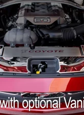 American Car Craft 4Pc Polished w/Brushed Trim Front Header Plate Ford Mustang 2015-2017                                     - ACC-273054 - Image 3