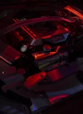 American Car Craft 5.0 GT Red LED Stainless Steel Light Up Engine Shroud Cover Ford Mustang 2015-2017                                     - ACC-273055-RDL - Image 3