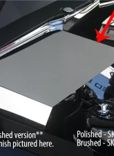 American Car Craft Brushed Stainless Steel Battery Cover Ford Mustang GT 2010-2014                                     - ACC-273068 - Image 2