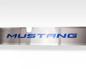American Car Craft Black Carbon Fiber Mustang Vanity Plate Radiator Cover Ford Mustang GT | EcoBoost 2015-2017