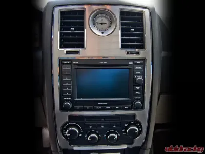 American Car Craft Brushed Stainless w/Polished Center Dash Trim Chrysler 300 2005-2010 - ACC-301001