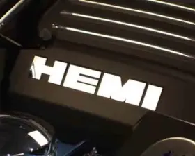 American Car Craft HEMI Letters Set ONLY for Engine Shroud Trim Kit Polished  8pcs Chrysler | Dodge 2005-2010