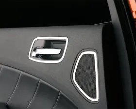 American Car Craft 2Pc Rear Polished Stainless Steel Door Handle Trim Dodge Charger 2011-2013