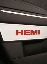 American Car Craft 2Pc Brushed Black Front Door Badges w/HEMI Inlay Dodge Charge | Chrysler 300 2011-2013                                     - ACC-331008-BBLK - Image 3