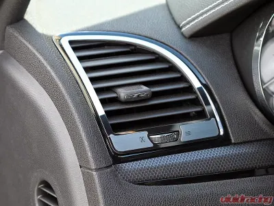 American Car Craft Outer Polished/Brushed Stainles Steel A/C Vent Trim Chrysler 300 2011-2018 - ACC-331019