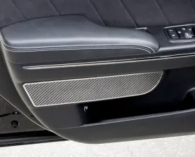 American Car Craft 2Pc Carbon Fiber Front Door Badges Dodge Charger 2011-2018