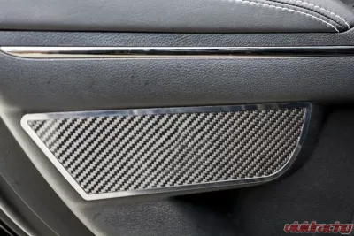 American Car Craft Carbon Fiber/Stainless Steel Carbon Fiber Rear Door Badges Dodge Charger 2011-2018 - ACC-331049