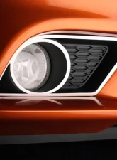 American Car Craft 2Pc Polished Stainless Steel Fog Light Trim Rings Dodge Charger 2011-2013                                     - ACC-332002 - Image 3