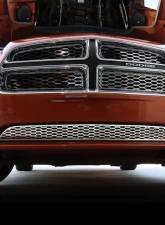 American Car Craft 2Pc Polished Stainless Fog Light Factory Overlays Dodge Charger 2011-2013                                     - ACC-332007 - Image 2