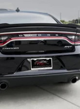 American Car Craft 4Pc Brushed Stainless Steel Taillight Trim Dodge Charger 2015-2018                                     - ACC-332009 - Image 2