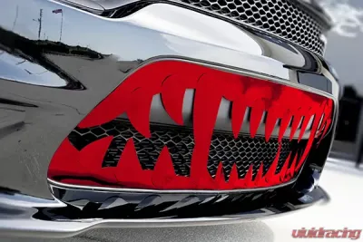 American Car Craft Brushed Stainless Steel Sabretooth Grille Dodge Charge 2015-2019 - ACC-332024