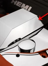 American Car Craft Polished Stainless Steel Fuse Box/Anti-Lock Brake Cover Dodge Charger | Chrysler 300 2011-2014                                     - ACC-333004 - Image 3