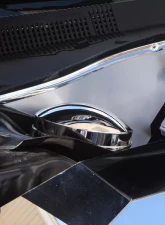 American Car Craft 2Pc Chrome Shock Tower Dome Covers Dodge Charger | Chrysler 300 5.7L 2011-2015                                     - ACC-333011 - Image 3