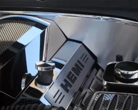 American Car Craft Brushed Stainless Steel Custom False Firewall Dodge Charger | Chrysler 300 5.7L 2009-2018