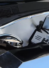 American Car Craft Brushed Stainless Steel Custom False Firewall Dodge Charger | Chrysler 300 5.7L 2009-2018                                     - ACC-333017 - Image 2