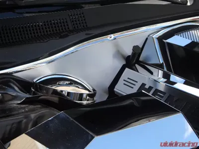 American Car Craft Brushed Stainless Steel Custom False Firewall Dodge Charger | Chrysler 300 5.7L 2009-2018 - ACC-333017