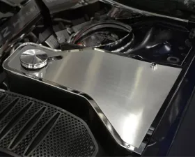 American Car Craft Brushed Finish Water Tank Top Cover Plate Dodge Charger 2011-2018