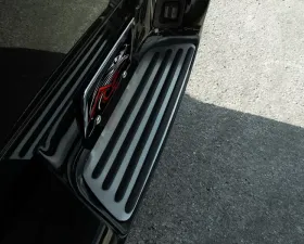 American Car Craft Brushed Stainless Steel Rear Bumper Step Dodge Ram 1500 2005
