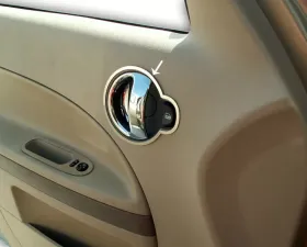 American Car Craft 4Pc Polished Stainless Steel Door Handle Trim Rings Chevrolet HHR 2006-2012