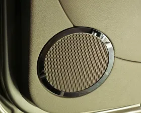 American Car Craft 2Pc Polished Stainless Steel Rear Speaker Rings Chevrolet HHR 2006-2012