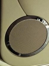 American Car Craft 2Pc Polished Stainless Steel Rear Speaker Rings Chevrolet HHR 2006-2012                                     - ACC-421012 - Image 2