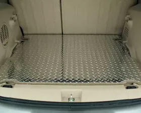 American Car Craft Diamond Plate Polished Aluminum Cargo Mat Chevrolet HHR 2006-2010