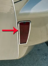 American Car Craft 2Pc Polished Stainless Steel Rear Marker Light Trim Chevrolet HHR 2006-2012                                     - ACC-422002 - Image 2