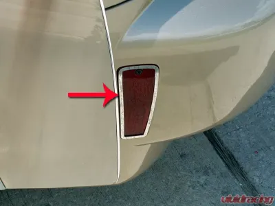 American Car Craft 2Pc Polished Stainless Steel Rear Marker Light Trim Chevrolet HHR 2006-2012 - ACC-422002